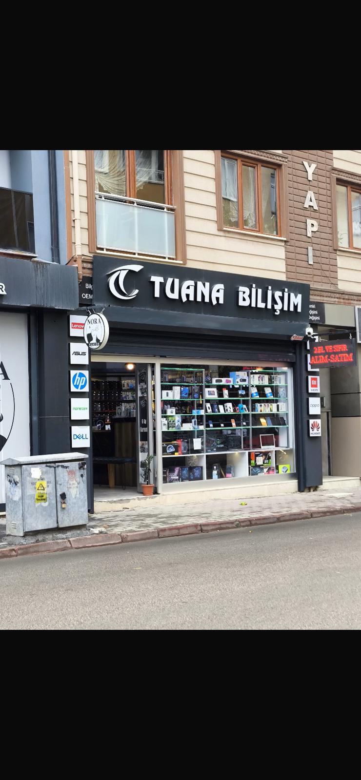 Tuana Bilişim Ana Şube İnegöl - telefon bilgisayar mağazası HP Dell Asus